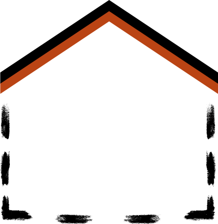 Dachinnenraum als Symbol für Innenausbau und Trockenbau.