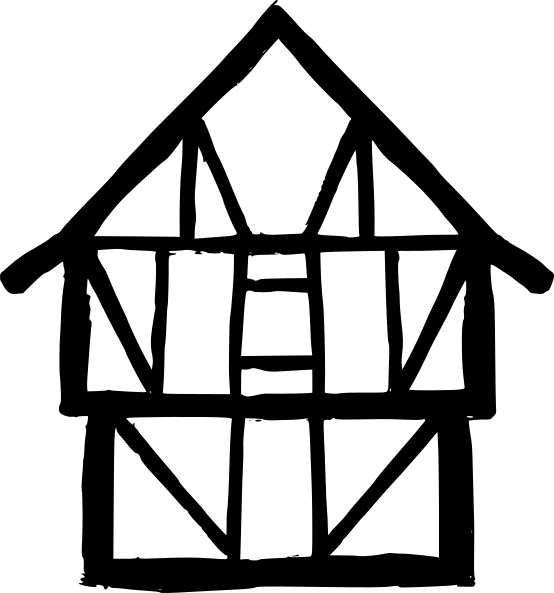 Fachwerkhaus als Symbol für Fachwerk und Holzbau.